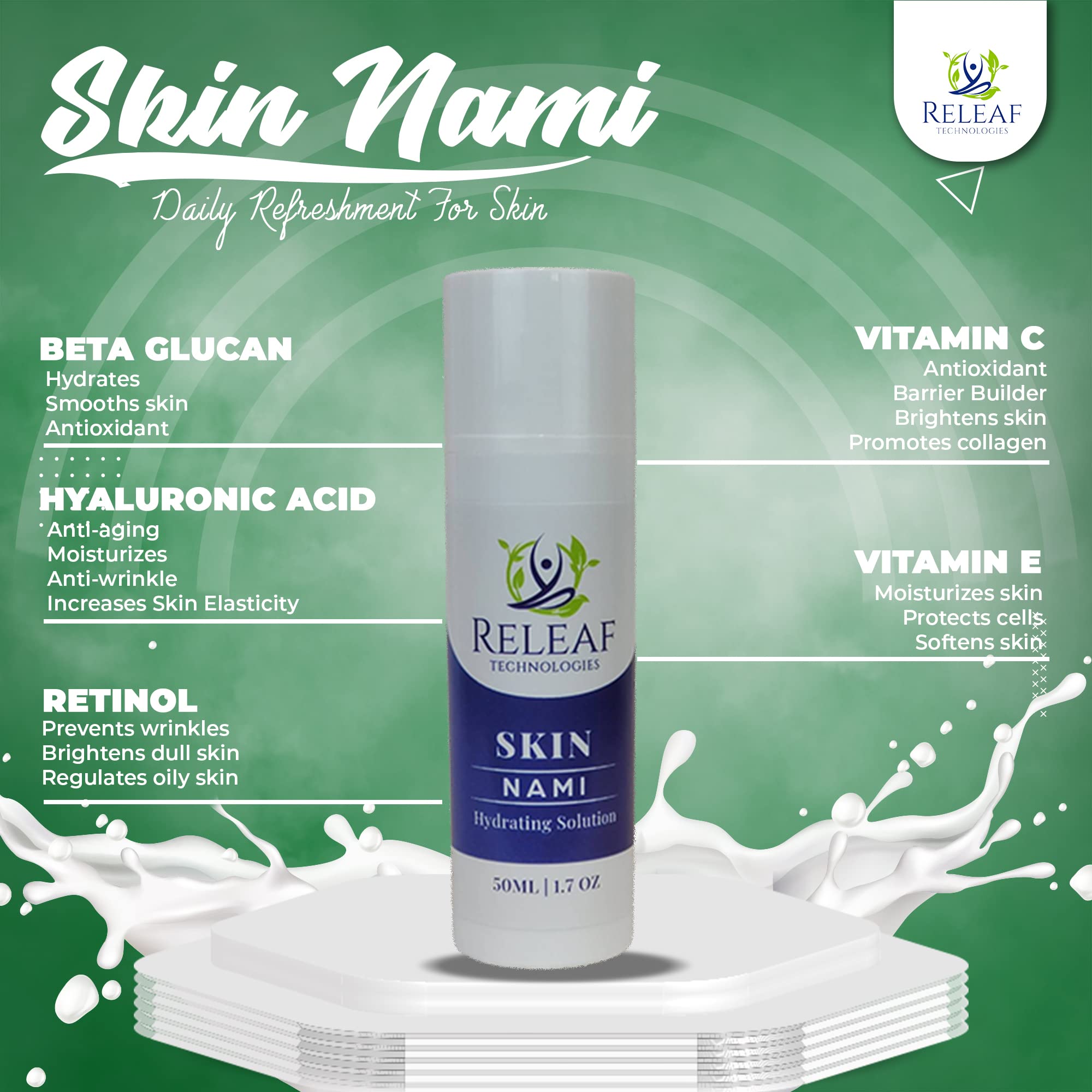 Amazon.com : Skin Nami Hydrating Moisturizer : Beauty & Personal Care
